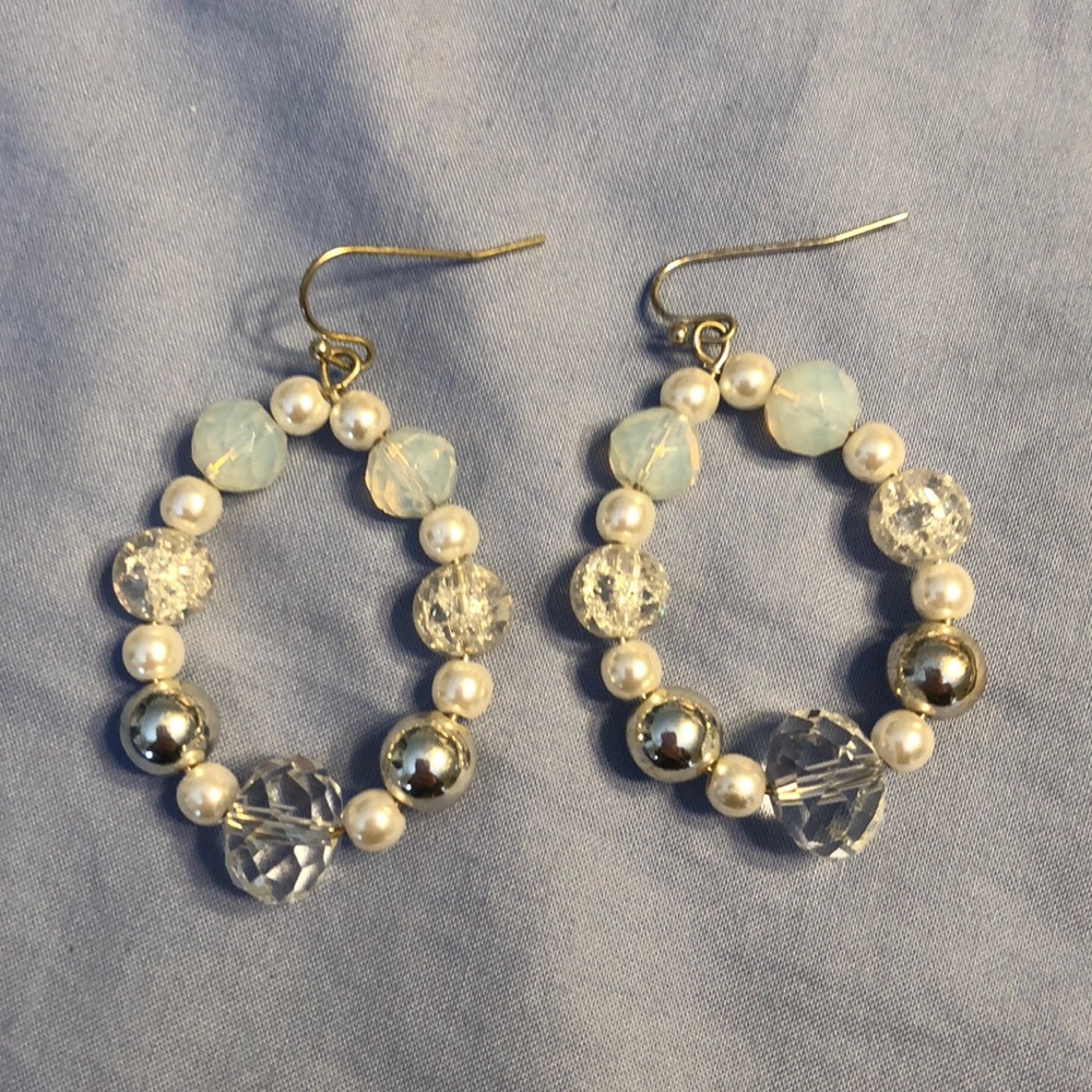 White House Black Market dangle earrings